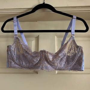 Skarlett Blue Lace Balcony Bra, size 36DD